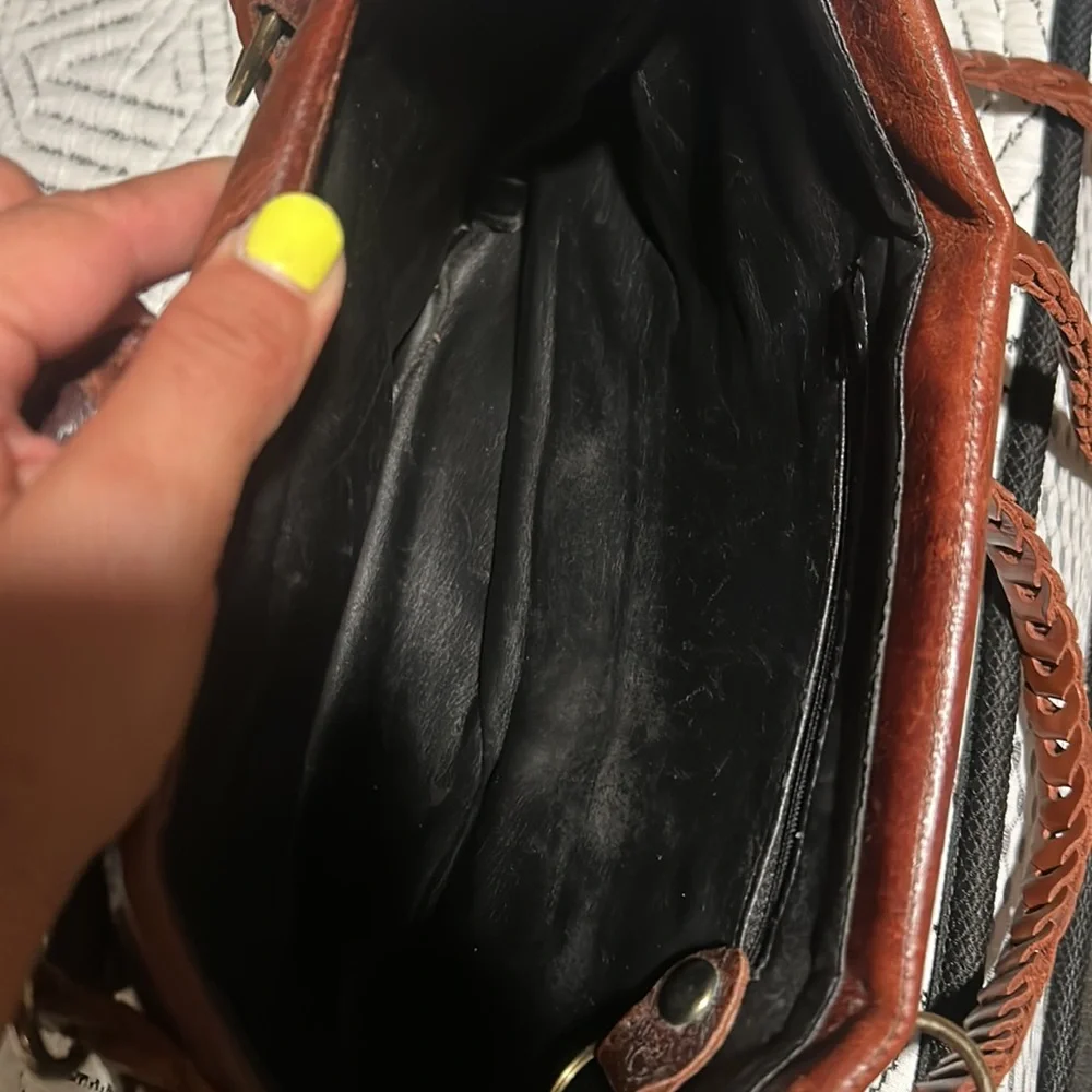 Rome Vintage Leather Large Bag / Sholder - Picture 8 of 9